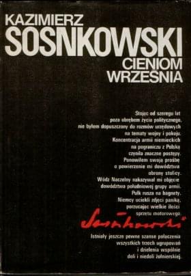 cieniom września Kazimierz Sosnkowski